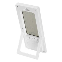 DIGIT, LCD-Tischuhr, Weiss