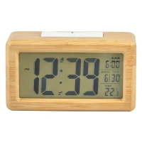 DATE, LCD-Tischuhr, Beige