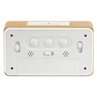 DATE, LCD-Tischuhr, Beige