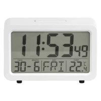 TIMEOUT, LCD-Tischuhr, Weiss