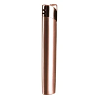 DIVA, metal lighter, gold rose