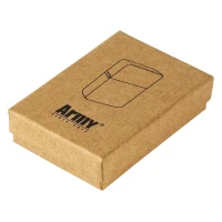 ARMY 100, metalni kremen upaljač, beli