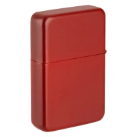 ARMY 100, flint metal lighter, red