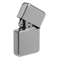 ARMY 100, flint metal lighter, shiny metal