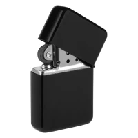 ARMY 100, flint metal lighter, black