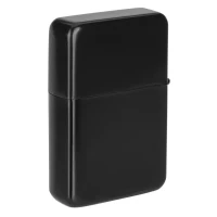 ARMY 100, flint metal lighter, black