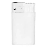 QUATTRO, jet flame electronic lighter white
