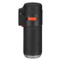 ETNA, jet flame electronic lighter, black