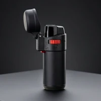 ETNA, jet flame electronic lighter, black