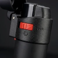 ETNA, jet flame electronic lighter, black