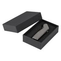 KAISER, triple jet flame metal lighter, gun