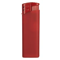 ISCRA SOFT, Feuerzeug aus Kunststoff, Rot