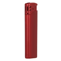 ISCRA, Feuerzeug aus Kunststoff, Rot