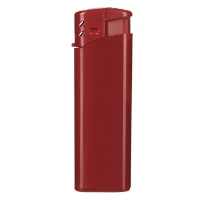 ISCRA, Feuerzeug aus Kunststoff, Rot