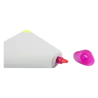 PINK, Textmarker, 3/1, Weiss