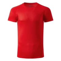 RECORD, t-shirt, 100% polyester, red