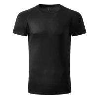RECORD, t-shirt, 100% polyester, black
