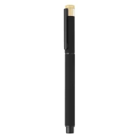 PRISMA, metal ball pen and roller pen set black