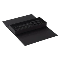 OTTO, metal ball pen and roller pen set black