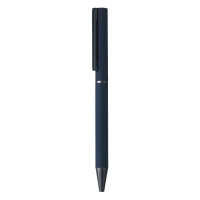 VEGA, Kugelschreiber aus Metall mit Papiereinlage, Blau