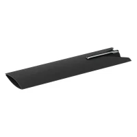 VEGA, Kugelschreiber aus Metall mit Papiereinlage, Schwarz