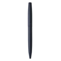 ZETA, metal ball pen with paper sleeve, blue