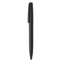 ZETA, metal ball pen with paper sleeve, black