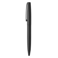 ZETA, metal ball pen with paper sleeve, black