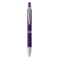 LUVIA, metal "touch" ball pen, purple