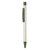 TITANIUM STEEL, Kugelschreiber aus Metall, Olive