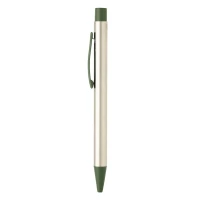 TITANIUM STEEL, Kugelschreiber aus Metall, Olive