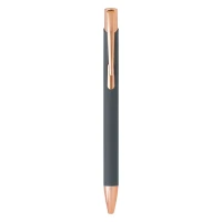 OGGI ROSE GOLD, metal ball pen, gray