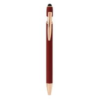 ARMADA GOLD, metal "touch" ball pen, burgundy