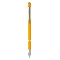 ARMADA SOFT, metal "touch" ball pen, yellow
