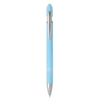 ARMADA SOFT, metal "touch" ball pen, sky blue