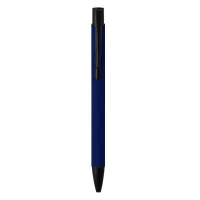OGGI SOFT BLACK, metal ball pen, blue