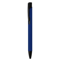 OGGI SOFT BLACK, Kugelschreiber aus Metall, Königsblau