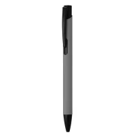 OGGI SOFT BLACK, metal ball pen, gray