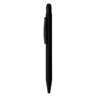TITANIUM BLACK, metal "touch" ball pen, black
