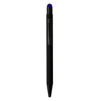TITANIUM BLACK, metalna "touch" hemijska olovka, rojal plava