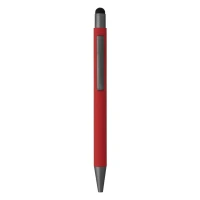 TITANIUM TOUCH, metal "touch" ball pen, red