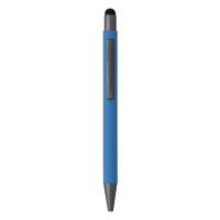 TITANIUM TOUCH, metal "touch" ball pen, azure