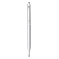 ALBERGO, Kugelschreiber aus Metall mit Touch Stylus Funktion, Silber
