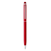 ALBERGO, Kugelschreiber aus Metall mit Touch Stylus Funktion, Rot