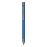 TITANIUM, metal ball pen, azure