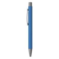 TITANIUM, metal ball pen, azure