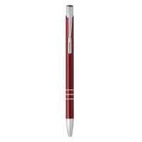 OGGI SLIM, metal ball pen, red