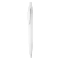 AMIGA SOFT, plastic ball pen, white