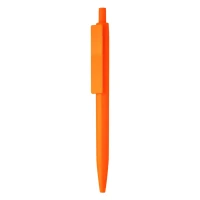 AMIGA CLIP, plastic ball pen, orange