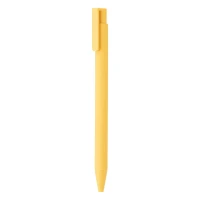 INDIGO, plastic ball pen, yellow